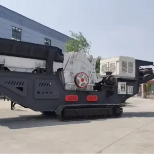 Heavy Duty Crawler Tracked Mobile Crusher Plant Diesel Powered Stone Rock and Construction Waste Recycling Station