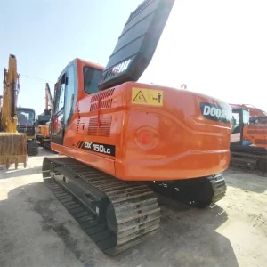 Heavy Duty DOOSAN DX150LC 15Ton Hydraulic Strong Power Used Excavator Ready for Work