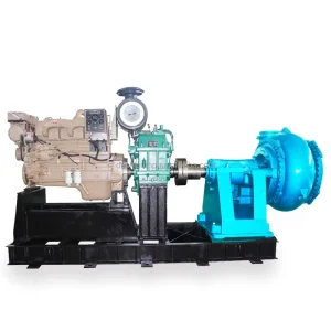 Heavy Duty Diesel Engine Driving Power Horizontal Centrifugal Slurry Pump for Coal Mining