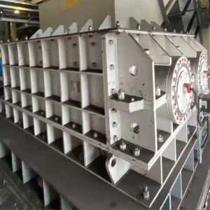 Heavy Duty Double Roller Crusher Mineral Sizer with AC Motor PLC Control 200t/h Capacity for Coal Quarry Mining