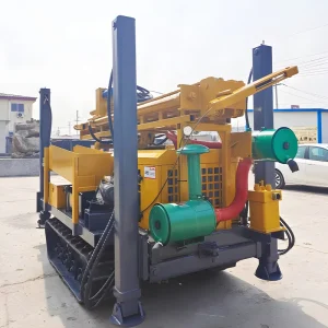 Heavy Duty Dual Purpose Water Gas Crawler Drill Rig Cutting Edge Hard Rock Drilling Tackles Tough Mine Geologies Easily