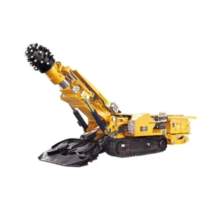 Heavy Duty EBZ200 Crawler Roadheader 332kW Total Power 80Ton Underground Heading Machine