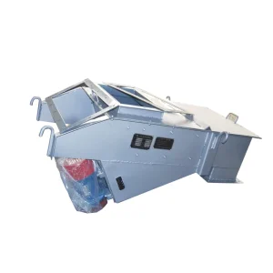 Heavy Duty Electromagnetic Vibrating Feeder Adjustable Speed Device Cement Coal Powder Raw Material