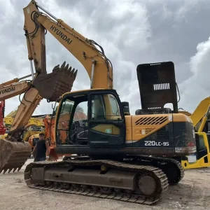 Heavy Duty Excavator HYUNDAI 220/220LC/201LC-9S 220LC-9S Powerful Hydraulic Mining Machinery 22tons Escavadora Fuel Efficiency