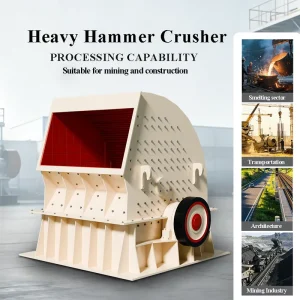 Heavy Duty Hammer Crusher Rock Crusher Stone Crushing Machine for Rock Mineral Processing Mobile Mini Hammer Sand Making Machine