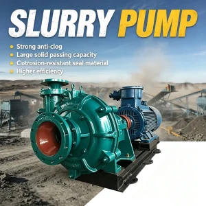 Heavy Duty Horizontal Centrifugal Slurry Pump for Mining Tailings Coal Washing Sand Stone Wastewater