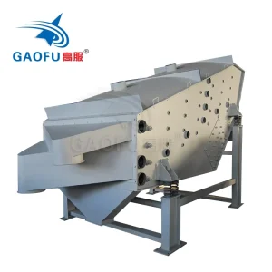 Heavy Duty Industrial Linear Inclined Steel Gold Sand Gravel Ore Separator Vibrating Screen Machine with Motor for Construction