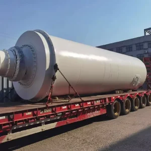 Heavy Duty Large Ball Mill with AC Motor & Gearbox for Mineral Processing High Efficiency Grinding Machine