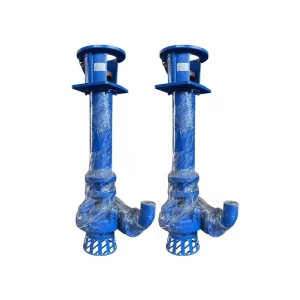 Heavy Duty Large Channel Vertical Submersible Slurry Pump Non clogging Design for Mine Slurry and Sewage Treatment