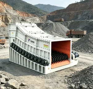Heavy Duty Linear Vibrating Screen with PLC Control and Customize Capacity for Aggregates Production and Limestone Crushing Line