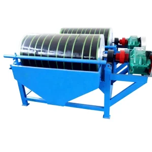 Heavy Duty Magnetic Separator for Ore and Steel Iron Separation PLC Controlled High Capacity Construction Use
