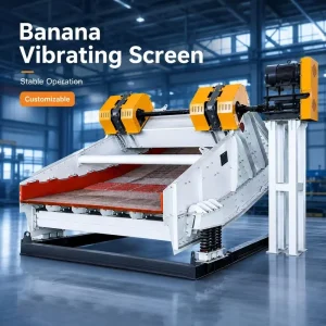 Heavy Duty Mining Equipment Large Capacity Screening Plant Quarry Aggregate Production System Banana Vibrating Engine