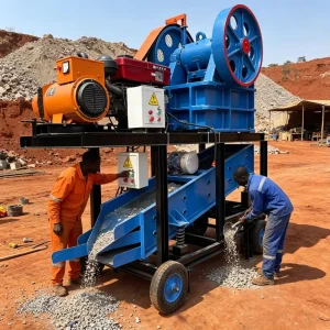 Heavy Duty Mining Jaw Crusher Granite Basalt Breaker Equipment for Stone Aggregate Factory