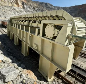 Heavy Duty Mining Plate Feeder with Motor for Ore Processing in Construction