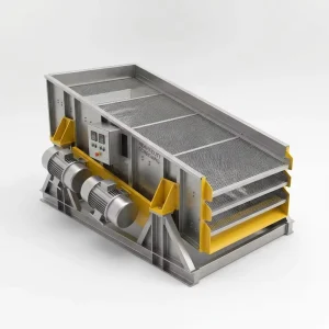 Heavy Duty Mining Vibrating Screen CE Certified High Efficiency Linear Vibratory Screening Equipment