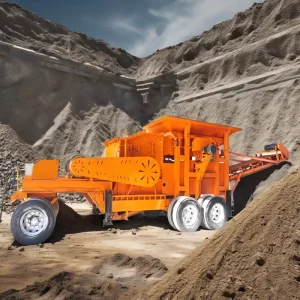 Heavy Duty Mobile Crusher High Strength Rock Crushing Equipment for Hard Stone Ore Crushing Processing