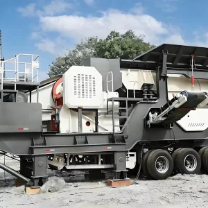Heavy Duty Mobile Jaw Crusher Max 400t/h Capacity Easy to Operate for Mining Industry
