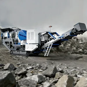 Heavy Duty Mobile Jaw Crusher Station Track Mounted Primary Crushing Machine for Demolition Quarrying & Mining