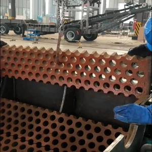 Heavy Duty PCZ 1512 Hammer Crusher Screen Plate OEM Sieve Grate Spare Parts for Secondary Crushing