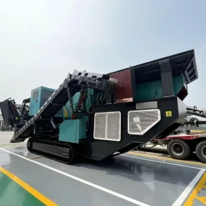 Heavy Duty PF1315 Tracked Mobile Impact Crushing Plant for Quarry Mining and Aggregate Production