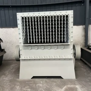 Heavy Duty PLC Controlled AC Motor Hammer Crusher PC0606 Square Box for Mining Construction Barite Coarse Crushing 30t/h