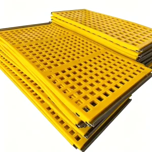 Heavy Duty Polyurethane Casting Screens Coal Mining Gravel Screening Wear Resistant PU Screen