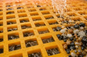 Heavy Duty Polyurethane Flip Flow Screen Mat for Wet Sticky Coal Mining Fine Particle Separation And Bulk Supply