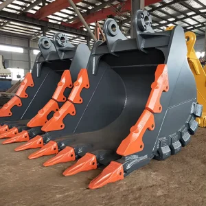 Heavy Duty Quarry Rock Bucket Mining Bucket For 20 50 Ton Excavator CE Certified High Strength Attachment