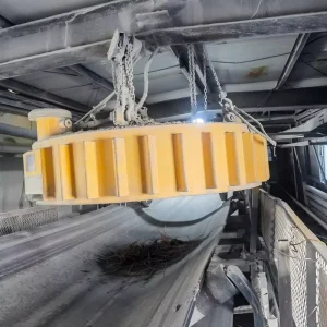 Heavy Duty RCDD Electromagnetic Overband Separator Suspended Magnetic Iron Remover for Coal Mining and Aggregates