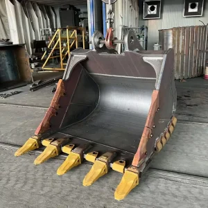 Heavy Duty Reinforced Rock Bucket Compatible with CAT 330, Sany SY335, Komatsu PC300 30 Ton Class Excavators