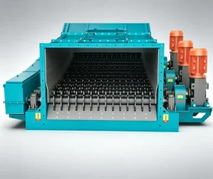 Heavy Duty Roller Screen with Bearing Motor Gearbox Gear for Coking Coal Screening in Steel Industry