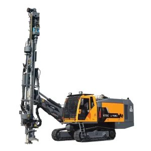 Heavy Duty Rotary Crawler Diesel Drilling Rig with Gear and Pump for Coal Mining Max.50m Depth