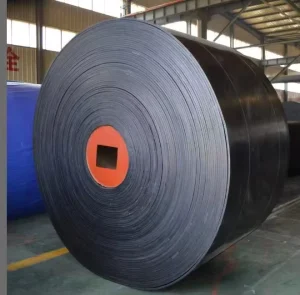 Heavy Duty Rubber Conveyor Belt 24 36 Inch Adjustable Speed Multi Layer for Mining Sand Stone Processing