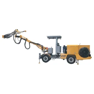 Heavy Duty Underground Drill Rig for Mining Tunneling High Penetration Rate Robust Diesel Hydraulic Power Low Maintenance