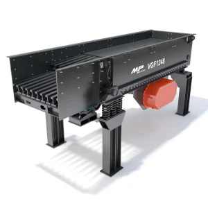 Heavy Duty Vibrating Grizzly Feeder VGF1860 with 15-55KW Motor for Quarry Rock Crushing Plant Mining Equipment