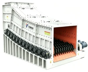 Heavy Duty Vibrating Sieve Roller Screen with PTFE Packing Seal Dust Proof Mining 15000KG 1 Year Warranty