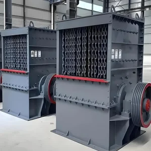Heavy Duty Wheeled Box Crusher Stable Breaking Equipment for Mixed Hard Rock Ore Lump for Large Temporary Construction Yard