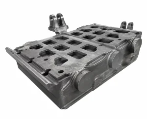 Heavy Front Wall Custom Fabrication Large CNC Machined Mining and Kiln Component Service
