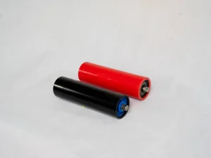 Heavy Industry Belt Conveyor Carrier Roller Rubber Mining Belt Conveyor Roller Idler Set Mining Conveyor Impact Idler Roller