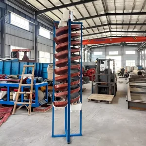 Heavy Mineral Separation Machine Mining Gravity Separator LL900 Spiral Chute for Iron Tin Ore Washing Plant