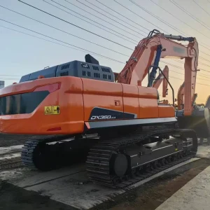 Heavy Track Digger 2.03 m3 37.6t DX360LCA 7M Crawler Excavator Breaker Hammer Quick Hitch Ripper