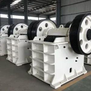 Heavy duty AC Motor Jaw Crusher Bearing Engine Mining Construction Ore Stone Crushing Equipment High Yield 80-140t/h
