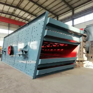 Hengxing High Efficiency Circular Vibrating Screen With Motor 3500x1200mm 10-120t/h Capacity 380V 1 Year Warranty