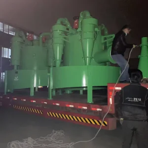 High-Abrasion-Resistant Hydrocyclone for Chromite Spiral Concentrator Middlings Retreatment
