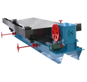 High Accuracy and Stable Operation Performance Ore Concentration Wet Gravity Separation Shaking Table for Gold Mining Offering