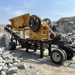 High Capacity 15-20 TPH Mobile Stone Crusher PE250x400 Dual Power Diesel and Electric Jaw Crusher for Granite Basalt