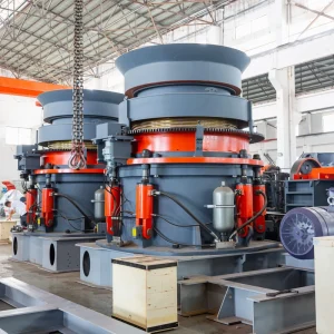High Capacity 200-790 Tph Hydraulic Cone Crusher Automatic Multi Cylinder Design Durable AC Motor for Ore Rock Mining