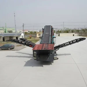 High Capacity 6518 Tracked Mobile Vibrating Screen Machine Aggregate Screening Plant for Rock Sand Gravel Quarry Mining