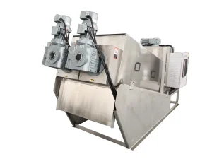 High Capacity Automatic Sludge Dewatering Equipment for Wool Grease Wastewater Treatment