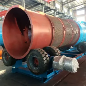 High Capacity EPC Rotary Scrubber Ore Washing Machine for Gold Tin Chrome Manganese Ore Desliming